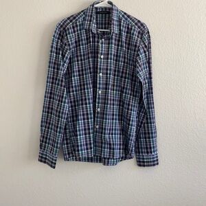 Selected/Homme checked men’s dress shirt size M
